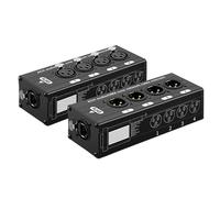 Oxxggkao Plug Play Adaptateur RJ45 vers 4 3 broches pour une installation facile dans les systèmes vidéo Auditoy sans avoir besoin de balun sonore de qualité studio