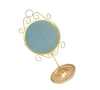 Oxxggkao Porte-bijoux élégant avec motif princesse bleue pour femmes et filles, décoration de coiffeuse, porte-bijoux pour robe de princesse