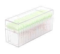 Oxxggkao Porte-bijoux transparent élégant avec 20 sacs d'étanchéité en PVC pour boucles d'oreilles et bagues pour l'organisation des bijoux, colliers, solution de rangement