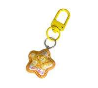 Oxxggkao Porte-clés élégant en forme d'animal - Couleurs pastel - Robuste - Pour femme et adolescente - Accessoire de sac à dos élégant, Étoile, taille unique