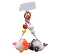 Oxxggkao Porte-clés en résine léger pour couple - Accessoire d'amour léger pour les relations, les anniversaires et les couples, Rouge, taille unique