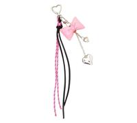 Oxxggkao Porte-clés multi-fonctions en cuir avec pompons coréens - Accessoire pour téléphone - Accessoire pour femme, K3889