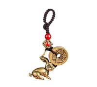Oxxggkao Porte-clés multifonction en laiton robuste avec savoir-faire détaillé, accessoire adapté pour les animaux, les admirateurs, les styles rétro, D, taille unique