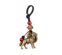 Oxxggkao Porte-clés multifonction en laiton robuste avec savoir-faire détaillé, accessoire adapté pour les animaux, les admirateurs, les styles rétro, chien, taille unique