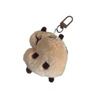Oxxggkao Porte-clés réaliste en peluche pour enfants - Accessoire sonore - Ajoute de la personnalité aux sacs et clés - Porte-clés doux et amusant pour enfants, 01Style