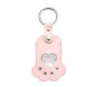 Oxxggkao Porte-clés souvenir en cuir pour animal domestique - Breloque unique en forme de pattes pour animaux de compagnie, souvenirs, créativité, perte d'animal domestique