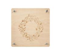 Oxxggkao Presse à fleurs multifonction en bois portable pour la conservation des plantes et des loisirs créatifs