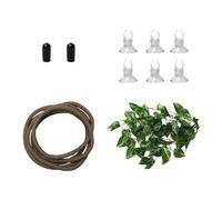 Oxxggkao Pu d'apparence naturelle sur les aquariums et les reptiles qui s'attachent à la décoration sûre pour enrichir l'habitat pour terrariums aquariums réalistes décoration de vigne