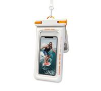 Oxxggkao Récipient flottant étanche pour téléphone portable pour natation, surf et kayak, construction en PVC transparent avec fonction écran tactile