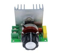 Oxxggkao Régulateur d'électricité SCR 220 V 4000 W - Variateur d'intensité - Thermostat électronique - Module régulateur de vitesse du moteur