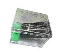 Oxxggkao Réservoirs de cricket en acrylique pour la maison et le bureau Comprend des bacs d'alimentation et un tube cachette pour le bureau à domicile