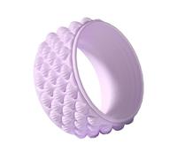 Oxxggkao Roue de pilates pour amélioration de la pose, revêtement doux, capacité de 250 kg, outil de récupération musculaire pour entraînement étirement surfaces tambour pour