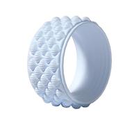 Oxxggkao Roue de pilates pour amélioration de la pose, revêtement doux, capacité de 250 kg, outil de récupération musculaire pour entraînement étirement surfaces tambour pour