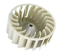 Oxxggkao Roue de soufflerie ABS robuste pour systèmes de séchage 697772 couple élevé ventilation silencieux composant de qualité industrielle Composant de séchoir à tambour ABS