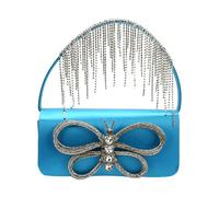 Oxxggkao Sac à bandoulière de couleur vive - Sacs à main tendance - Sacs à bandoulière pour femmes et femmes, bleu, One Size