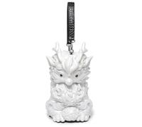 Oxxggkao Sac à bandoulière spacieux en PVC léger avec sangle réglable pour sac à main pratique essentiel, blanc