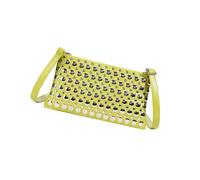 Oxxggkao Sac à main élégant pour femme avec clous à pois - Sac à bandoulière réglable pour les trajets et les réunions sociales, Vert, One Size