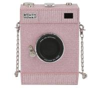 Oxxggkao Sac pour appareil photo femme en cuir PU Messengers Crossbody Chaînes Sangle d'épaule Enveloppe Embrayage pour courroie de chaîne quotidienne Épaule pour femmes Appareil photo Boîte à