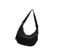 Oxxggkao Sacs à boulettes élégants Plusieurs sacs à bandoulière décontracté Grande capacité Sac à bandoulière pour les trajets et la conduite avec grande capacité Sac à main, Noir