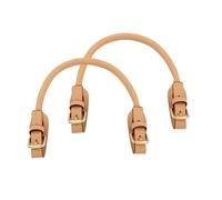 Oxxggkao Sangle de poignée courte en polyuréthane - Tendance - Réglable - Conçue pour les trajets quotidiens et les réunions sociales - Pour femme, Nude