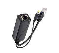 Oxxggkao Séparateurs Gigabit haute performance 15,4 W avec connecteurs DC5,5 x 2,1 pour ordinateurs et réseaux PoE Splitter