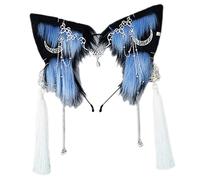 Oxxggkao Serre-tête en peluche avec oreilles chinoises anciennes - Accessoires de cosplay - Accessoires de cosplay - Accessoires de cosplay pour femme