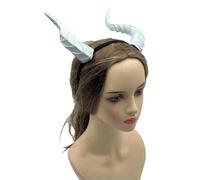 Oxxggkao Serre-tête réglable en corne de diable pour Halloween, cosplay, fête, accessoires de cheveux pour femmes, hommes, enfants, adultes