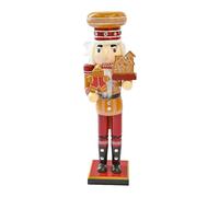 Oxxggkao Soldat Casse-Noisette Décoration de Noël Délicat Soldats en Bois Peint à la Main Festival Décoration Collection Figurines