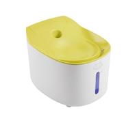 Oxxggkao Source d'eau pour animaux de compagnie activée par le mouvement, capacité de 2,2 L, alimentation USB, flux automatique pour chats et chiens, source d'eau intelligente alimentée par USB