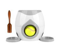 Oxxggkao Sphère de tennis interactive pour chiens qui libère des récompenses pour divertir les animaux de compagnie et les occuper à l'intérieur ou à l'extérieur