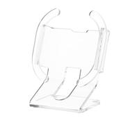 Oxxggkao Support de bureau simple pour dédié, disponible en deux couleurs avec structure inclinée créative et support de haut-parleur à base sécurisée