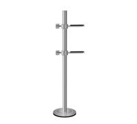 Oxxggkao Support de carte graphique en aluminium avec support de base, support de refroidissement, boîtier de bureau réglable en hauteur pour GPU léger