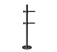 Oxxggkao Support de carte graphique en aluminium avec support de base, support de refroidissement, boîtier de bureau réglable en hauteur pour GPU léger