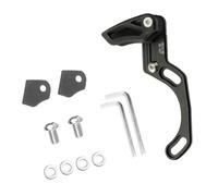 Oxxggkao Support de lit en métal, plaque réglable verticale, finition anticorrosion, montage silencieux sans outils, guide de chaîne de vélo de lit dans le monde entier