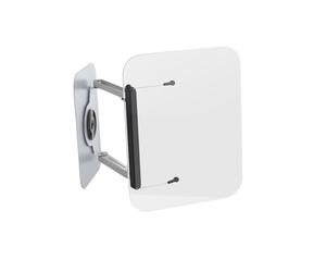 Oxxggkao Support de livre en acrylique transparent pour la lecture avec fonction de rotation complète, position changeable, parfait pour les étudiants et les professionnels, pupitre de partitions de