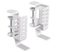 Oxxggkao Support de rangement latéral de bureau pour casque et ordinateur portable - Accessoires latéraux pour ordinateur portable et maison