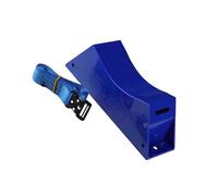 Oxxggkao Support de réservoir en ABS sécurisé pour bouteilles d'oxygène et d'hydrogène Design compact dans plusieurs environnements Support de bouteille à paroi unique Support de bouteille à montage