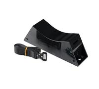 Oxxggkao Support de réservoir en ABS sécurisé pour bouteilles d'oxygène et d'hydrogène Design compact dans plusieurs environnements Support de bouteille à paroi unique Support de bouteille à montage