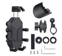 Oxxggkao Support de téléphone pour moto avec amortissement des vibrations pour une conduite sûre sur n'importe quel terrain
