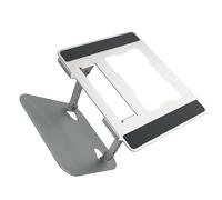 Oxxggkao Support ergonomique pliable pour ordinateur portable - Hauteurs réglables pour travail collaboratif - Rangement facile à domicile ou au bureau