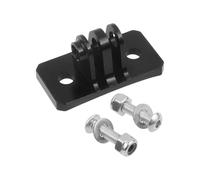 Oxxggkao Support réglable pour caméra de casque de parachutisme - Antidérapante - Large compatibilité - Cadre en aluminium - Adaptateur d'appareil photo