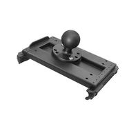 Oxxggkao Support universel pour bornes de données de moto compatible avec tablettes de 7" et 8" en acier inoxydable à ressort pour chariot élévateur/pelle
