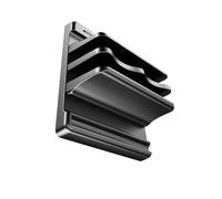 Oxxggkao Support vertical modifiable pour ordinateur portable avec matelas en silicone pour éviter les rayures Comprend un emplacement pour stylo pour plus de commodité Support vertical pour