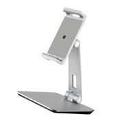 Oxxggkao Supports de montage pour tablettes en alliage d'aluminium avec base de serrage stable pour lire, regarder des films ou des appels vidéo