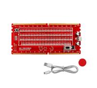 Oxxggkao Testeur avancé de fente de mémoire DDR5 avec affichage LED, réponse rapide et compatibilité USB, alimentation USB