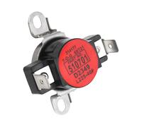Oxxggkao Thermostat haute limite pour sèche-linge à plusieurs marques D510701 225F Arrêt 185F Réinitialisation de la surchauffe Pièce de sécurité