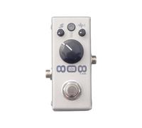 Oxxggkao TS808 Flanger Compresseur à pédale d'effet basse pour simulation d'alimentation Accessoires True Bypass Métal