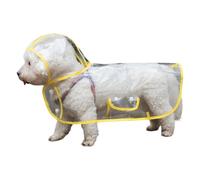 Oxxggkao Twist Manteau de pluie non payé pour chien résistant aux intempéries Composant transpicueux Boucles à dégagement rapide pour les propriétaires occupés et les chiens actifs Imperméable