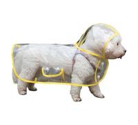 Oxxggkao Twist Manteau de pluie non payé pour chien résistant aux intempéries Composant transpicueux Boucles à dégagement rapide pour les propriétaires occupés et les chiens actifs Imperméable