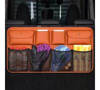 Oxxggkao Unité de rangement spacieuse pour coffre de voiture respirante en cuir fin 48 x 88 cm pour une organisation efficace du sac de rangement automobile